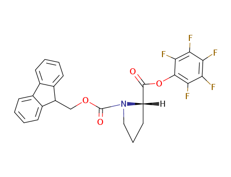 (R)-1,2-Pyrrolidinedicarboxylic acid 1-(9H-fluoren-9-ylmethyl) 2-(pentafluorophenyl) ester