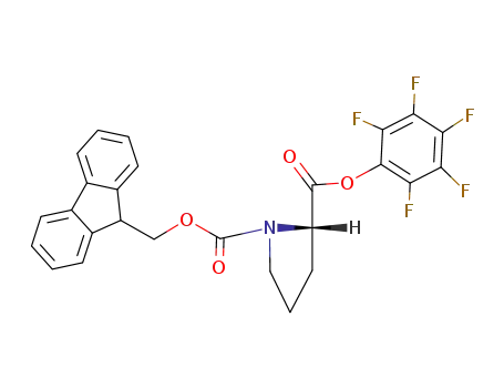 Molecular Structure of 86060-90-4 (FMOC-PRO-OPFP)