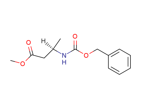 Butanoic acid, 3-[[(phenylmethoxy)carbonyl]amino]-, methyl ester, (R)-