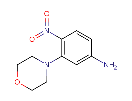 Benzenamine, 3-(4-morpholinyl)-4-nitro-