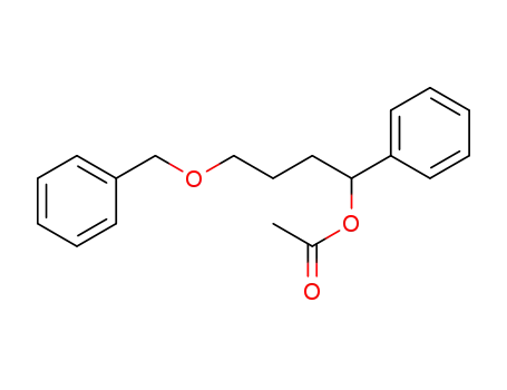 Benzenemethanol, a-[3-(phenylmethoxy)propyl]-, acetate