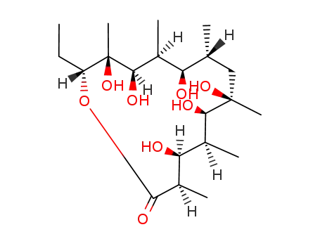 Molecular Structure of 15562-19-3 ((9R)-dihydroerythronolide)
