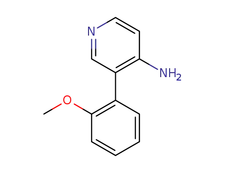 Molecular Structure of 1343839-05-3 (3-(2-Methoxyphenyl)pyridin-4-aMine)