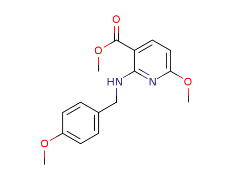 methyl 6-methoxy-2-((4-methoxybenzyl)amino)nicotinate
