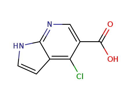 4-chloro-7-azaindole-2-carboxylic acid