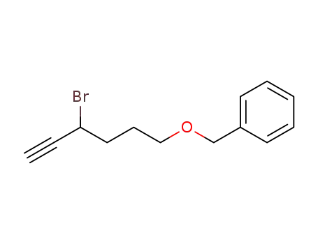 3-bromo-6-(benzyloxy)hex-1-yne