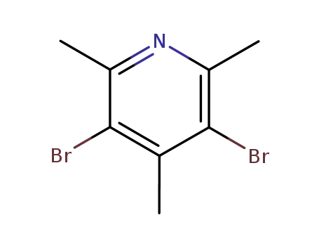 Molecular Structure of 29976-56-5 (3,5-DIBROMO-2,4,6-TRIMETHYLPYRIDINE)