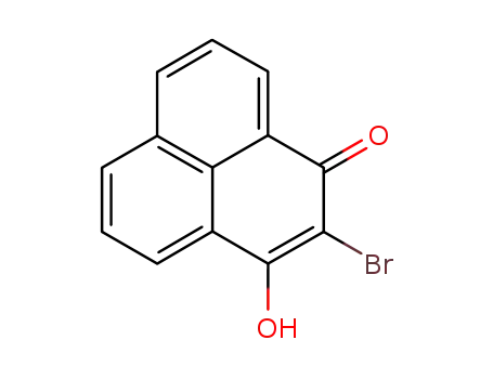 1H-Phenalen-1-one, 2-bromo-3-hydroxy-