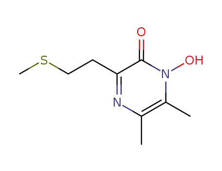 5,6-dimethyl-1-hydroxy-2-oxo-3-(3-thiabutyl)-1,2-dihydropyrazine