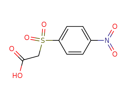 Molecular Structure of 3937-94-8 ((4-NITROPHENYL)SULFONYL]ACETIC ACID)
