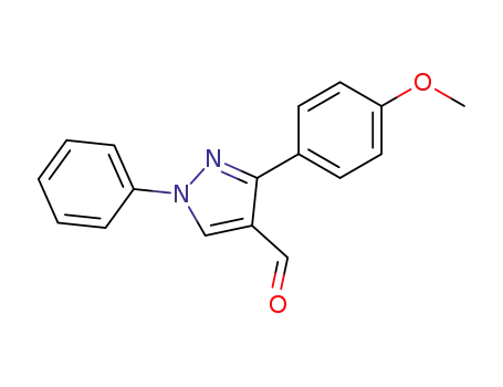 3-(4-methoxyphenyl)-1-phenyl-1H-pyrazole-4-carbaldehyde