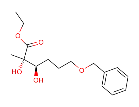 ethyl (2S,3R)-6-benzyloxy-2,3-dihydroxy-2-methylhexanoate