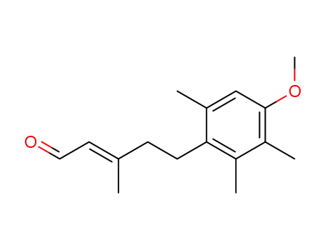 2-Pentenal, 5-(4-methoxy-2,3,6-trimethylphenyl)-3-methyl-, (E)-