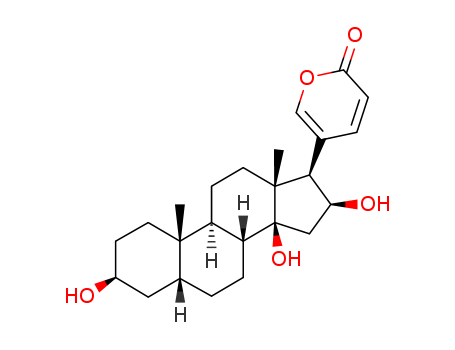 Bufa-20,22-dienolide,3,14,16-trihydroxy-, (3b,5b,16b)-