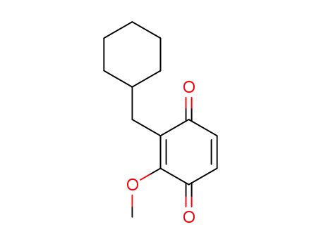 2,5-Cyclohexadiene-1,4-dione, 2-(cyclohexylmethyl)-3-methoxy-