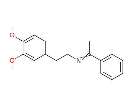 Benzeneethanamine, 3,4-dimethoxy-N-(1-phenylethylidene)-