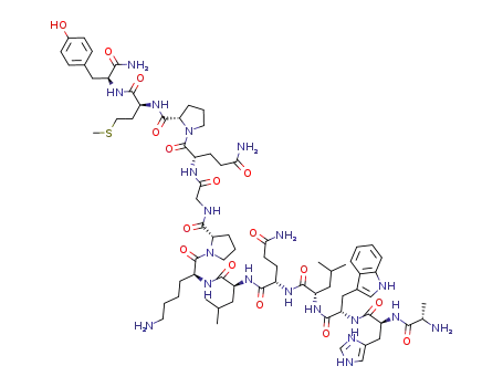 C<sub>74</sub>H<sub>110</sub>N<sub>20</sub>O<sub>16</sub>S