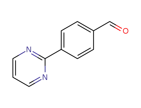 Molecular Structure of 77232-38-3 (4-(PYRIMIDIN-2-YL)BENZALDEHYDE)