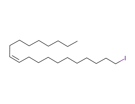 Molecular Structure of 72434-98-1 (1-iodo-(Z)-11-eicosene)