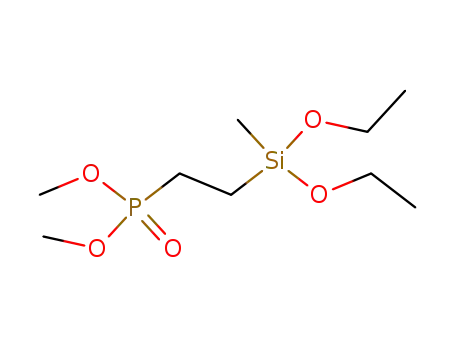 Phosphonic acid, [2-(diethoxymethylsilyl)ethyl]-, dimethyl ester
