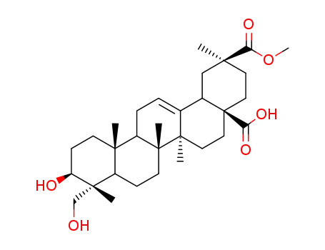 Molecular Structure of 54928-05-1 (phytolaccagenic acid)