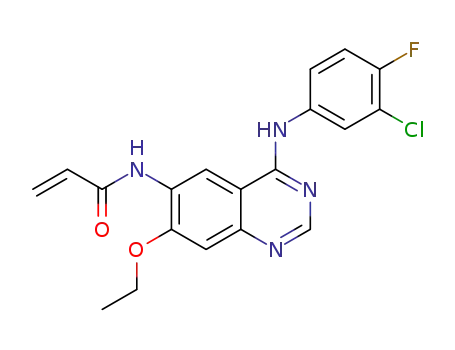 N-(4-(3-chloro-4-fluoroanilino)-7-ethoxyquinazolin-6-yl)acrylamide