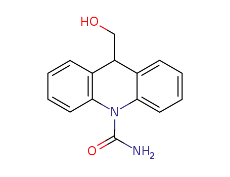 Molecular Structure of 68011-71-2 (9-hydroxymethyl-10-carbamoylacridan)