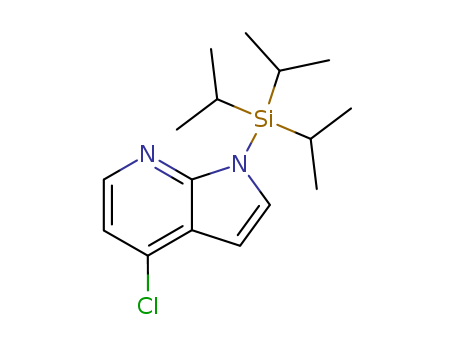 4-chloro-1-[tris(propan-2-yl)silyl]-1H-pyrrolo[2,3-b]pyridine