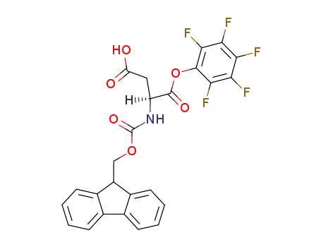 Molecular Structure of 797751-68-9 (N<sup>α</sup>-Fmoc-L-Asn-OPfp)