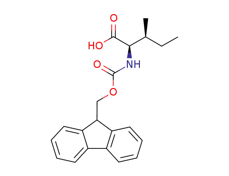 Molecular Structure of 118904-37-3 (FMOC-D-ALLO-ILE-OH)