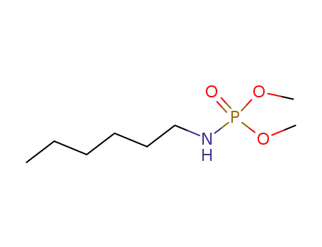 Molecular Structure of 98543-29-4 (hexyl-amidophosphoric acid dimethyl ester)