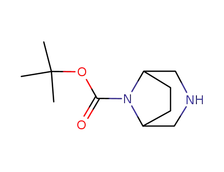 Molecular Structure of 149771-44-8 (8-BOC-3,8-DIAZA-BICYCLO[3.2.1]OCTANE)