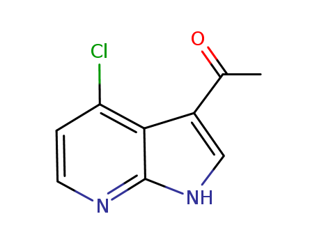 Ethanone, 1-(4-chloro-1H-pyrrolo[2,3-b]pyridin-3-yl)-