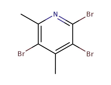 Molecular Structure of 5006-58-6 (2,3,5-TribroMo-4,6-diMethylpyridine)