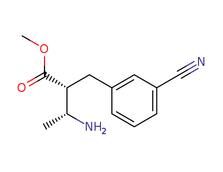 Benzenepropanoic acid, a-(1-aMinoethyl)-3-cyano-, Methyl ester, [R-(R*,R*)]-