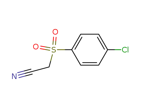 Molecular Structure of 1851-09-8 (4-CHLOROPHENYLSULFONYLACETONITRILE)