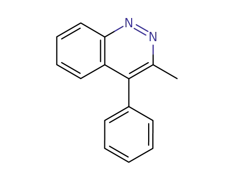 Molecular Structure of 21039-71-4 (3-Methyl-4-phenylcinnoline)