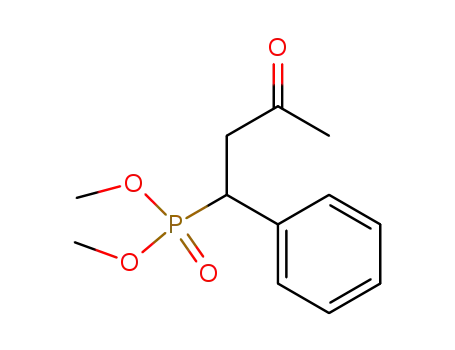Phosphonic acid, (3-oxo-1-phenylbutyl)-, dimethyl ester