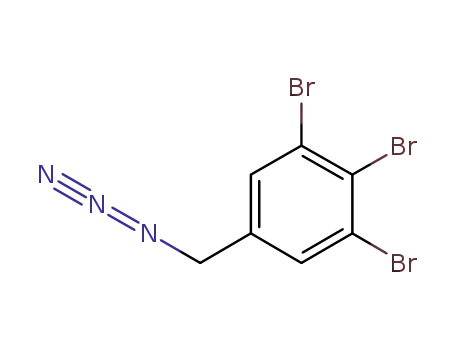 Molecular Structure of 1213234-82-2 (3,4,5-tribromobenzyl azide)