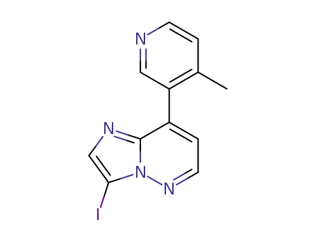 3-iodo-8-(4-methylpyridin-3-yl)imidazo[1,2-b]pyridazine
