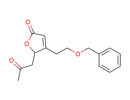 4-(2-(benzyloxy)ethyl)-5-(2-oxopropyl)furan-2(5H)-one