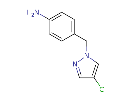 4-(4-CHLORO-PYRAZOL-1-YLMETHYL)-PHENYLAMINE