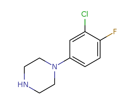 1-(3-chloro-4-fluorophenyl)piperazine
