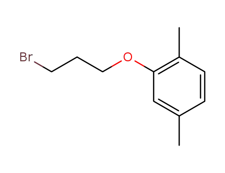 Molecular Structure of 3245-55-4 (1-BROMO-3-(2 5-DIMETHYLPHENOXY)-PROPANE&)