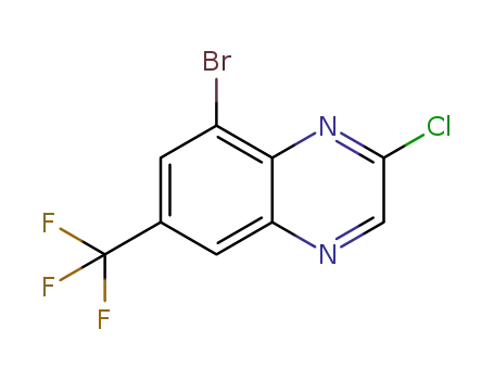 3-chloro-5-bromo-7-trifluoromethylquinoxaline