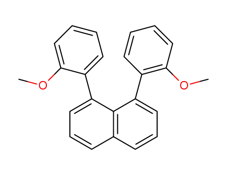 Molecular Structure of 1257841-02-3 (1,8-bis(2-methoxyphenyl)naphthalene)
