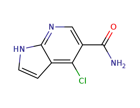 1H-Pyrrolo[2,3-b]pyridine-5-carboxamide, 4-chloro-