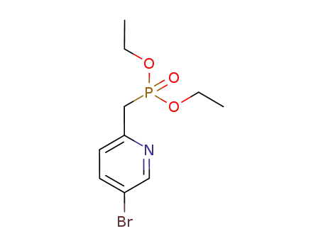 Molecular Structure of 380893-73-2 (2-(DIETHYLPHOSPHONYLMETHYL)-5-BROMOPYRIDINE)