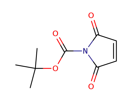 Molecular Structure of 114650-82-7 (1H-Pyrrole-1-carboxylic acid, 2,5-dihydro-2,5-dioxo-, 1,1-diMethylethyl ester)