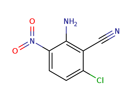 2-aMino-6-chloro-3-nitrobenzonitrile